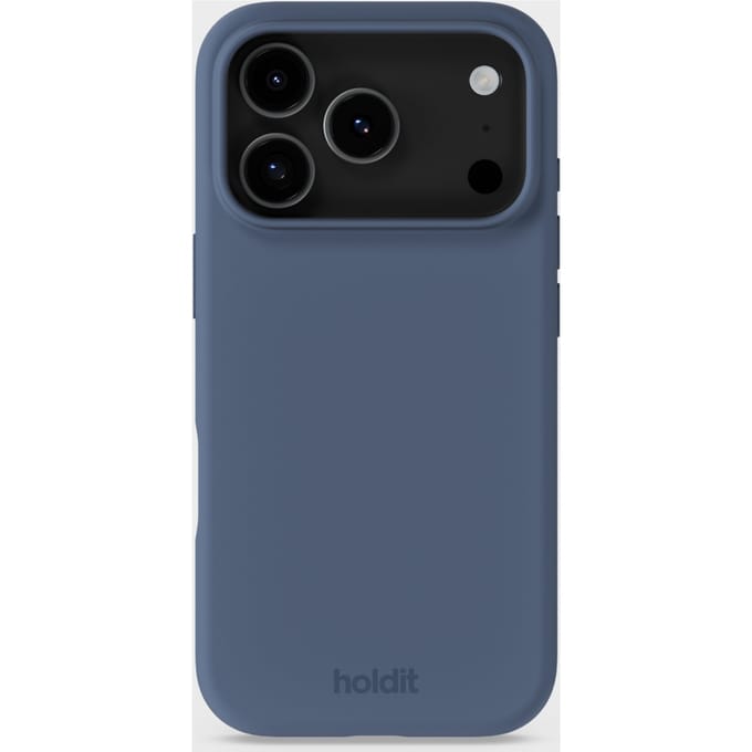 Holdit Silicone Case geschikt voor Apple iPhone 17 Pro Max - Pacific Blue