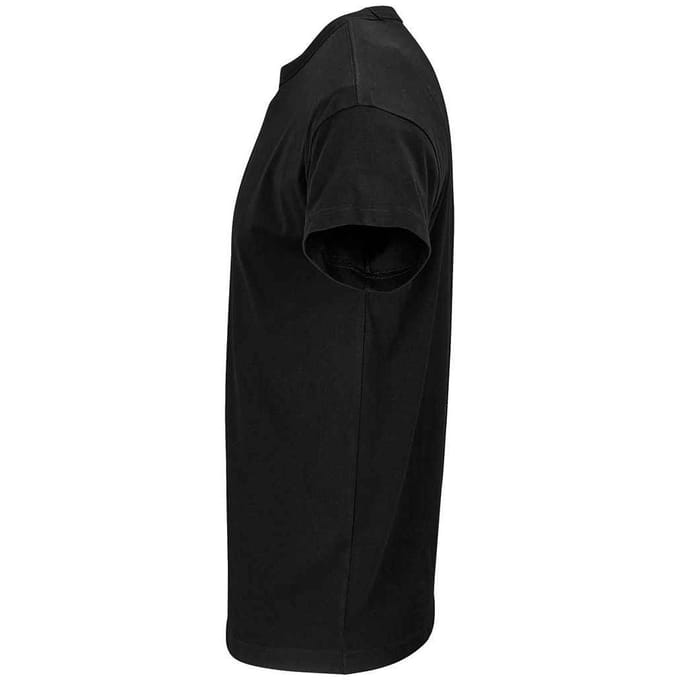 SOLS Heren Boxy Organic Oversized T-shirt (Diep zwart)