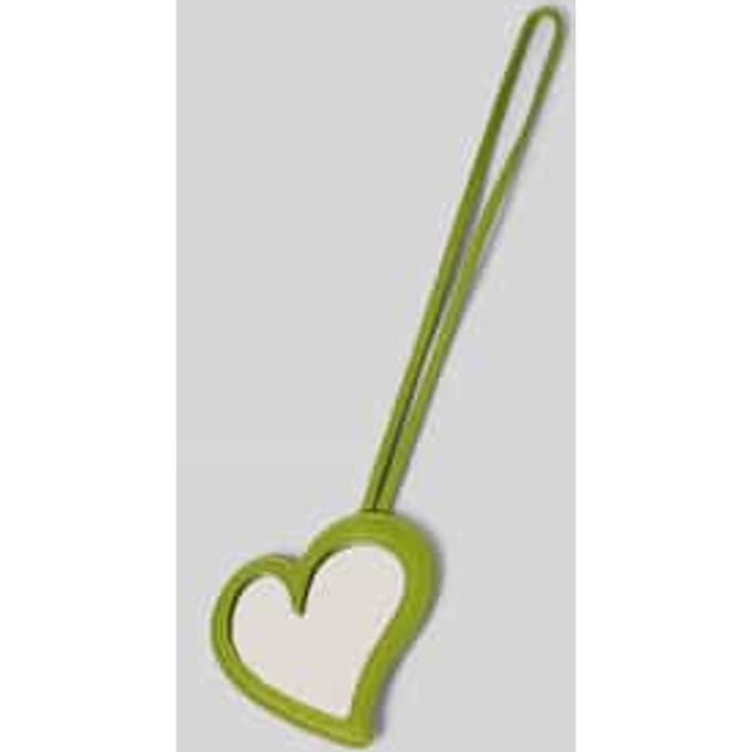 Tashanger met spiegel model 'HEART MIRROR PENDANT'