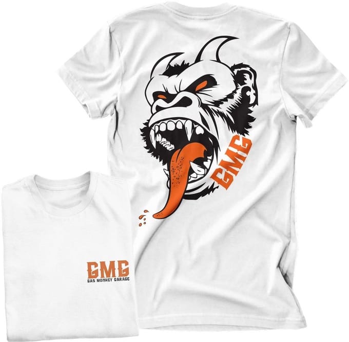 Gas Monkey Garage Deamon Monkey T-shirt GMG-1-GMG1003-H84-14