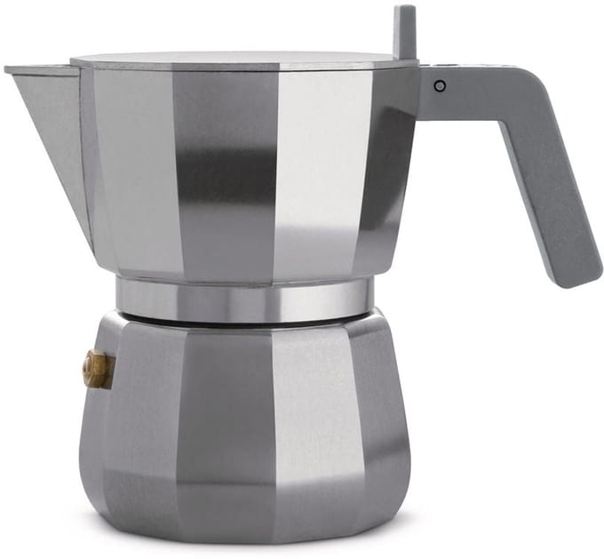 Alessi Percolator Moka Black - DC06/3 B - 3 kops - door David Chipperfield
