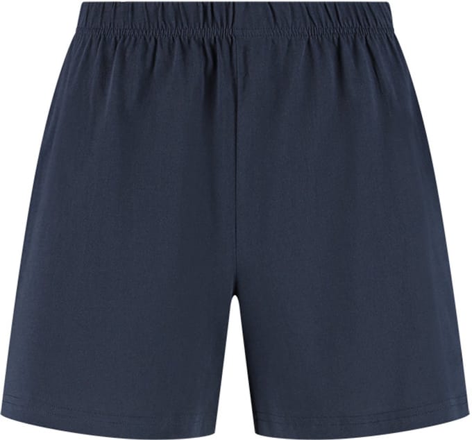 Yumeko pyjama shorts dames jersey midnight blauw m