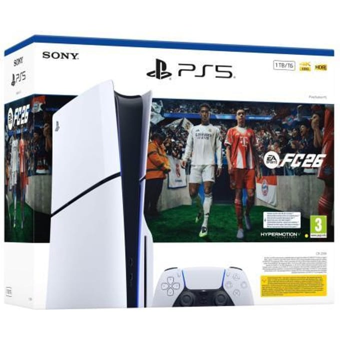 Sony PlayStation 5 Slim Pack-Disc Version Incl. FC 26 (PlayStation 5) Gebruikt