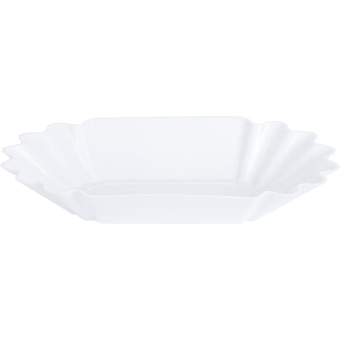 Plat de Présentation d'Échantillons de Grains de Café en Plastique PP de Qualité Alimentaire Récipient de Rangement Accessoire de Cuisine blanc