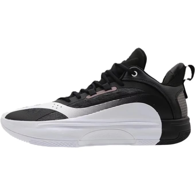 Peak Taichi Flash 5 - Basketbalschoenen - Zwart/Wit - Maat 45