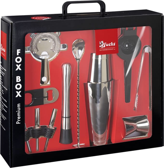 Cocktailset - Fox Box, 12 stuks