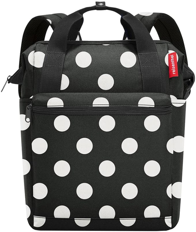 Reisenthel Allrounder R Schouder/ Rugtas - 12L - Dots Wit