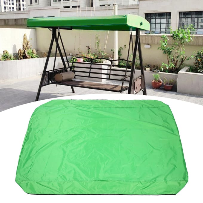 Buiten Tuin Binnenplaats Waterdicht Stofdicht Winddicht Schommel Luifel Hoes Accessoire Groen green