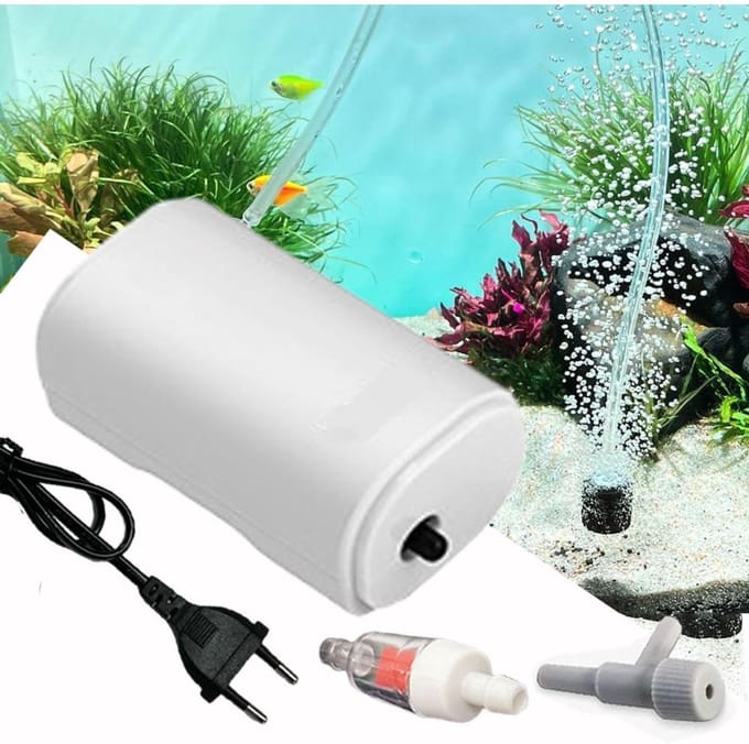 DailySupplies® Luchtpomp Aquarium - Zuurstofpomp - Luchtsteen