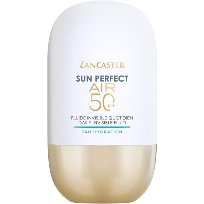 Lancaster Sun Perfect AIR Daily Invisible Fluid SPF50 24H Hydration Zonnebrandcrème Dames 40 ml