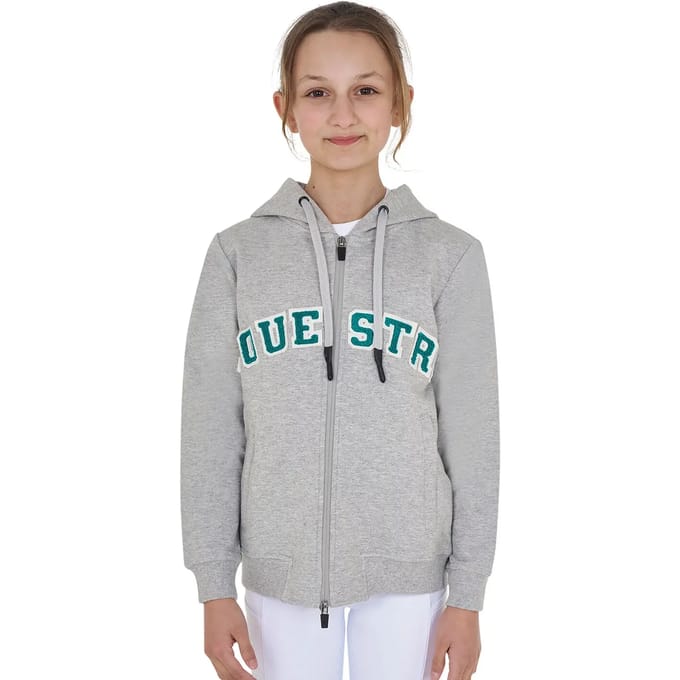 Zip-up hoodie voor meisjes Equestro