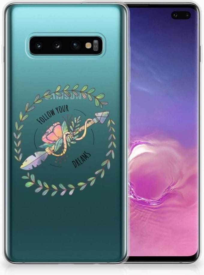 Samsung Galaxy S10 Plus Telefoonhoesje met Naam Boho Dreams