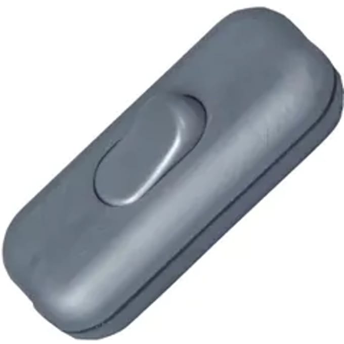 Kopp Snoerschakelaar 1 Polig 6a Zilver
