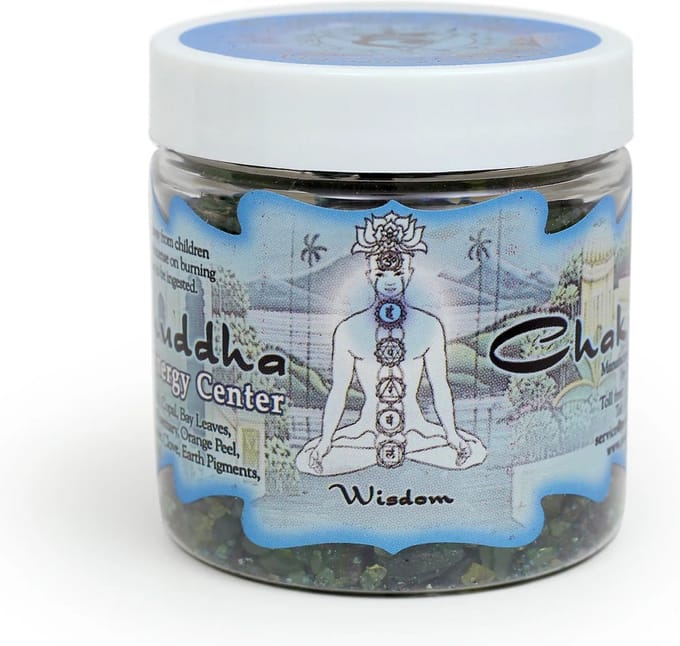 Wierookhars 'Chakra', Vishuddha, 5e chakra, Prabhuji's Gifts, 68 gram