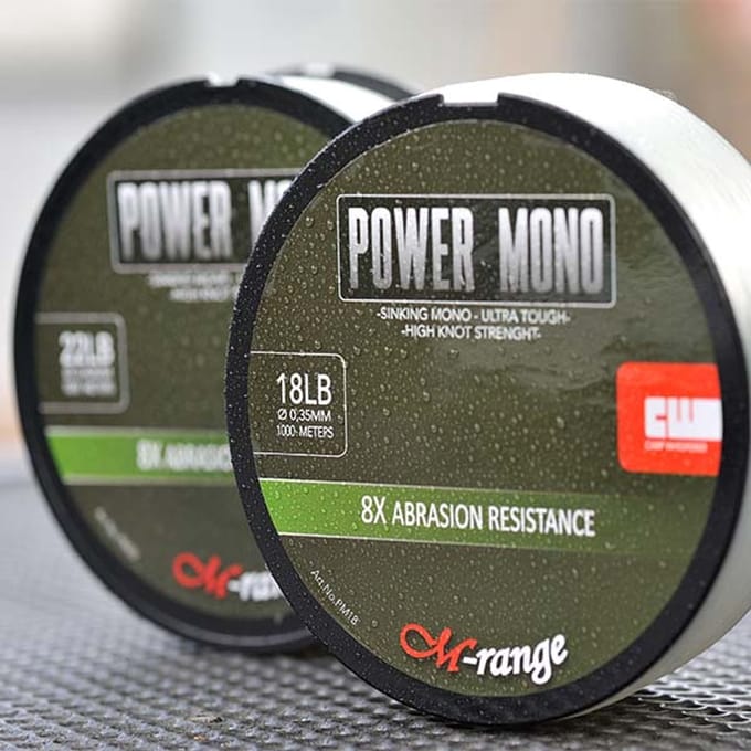 Carp Whisperer - Power Mono karperlijn - Diameter: 0,35mm - 1000m lijn