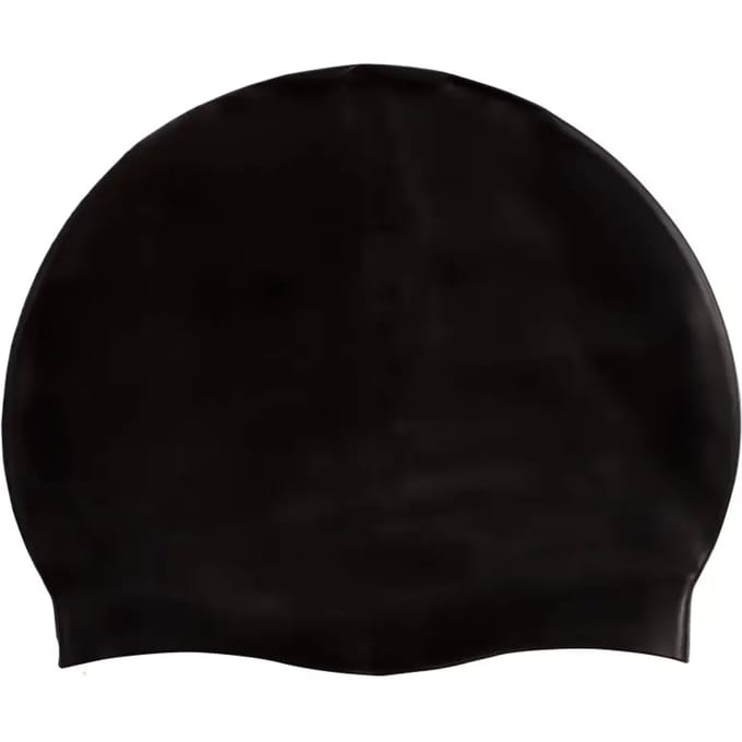 Siliconen badmuts Plus Black SENIOR