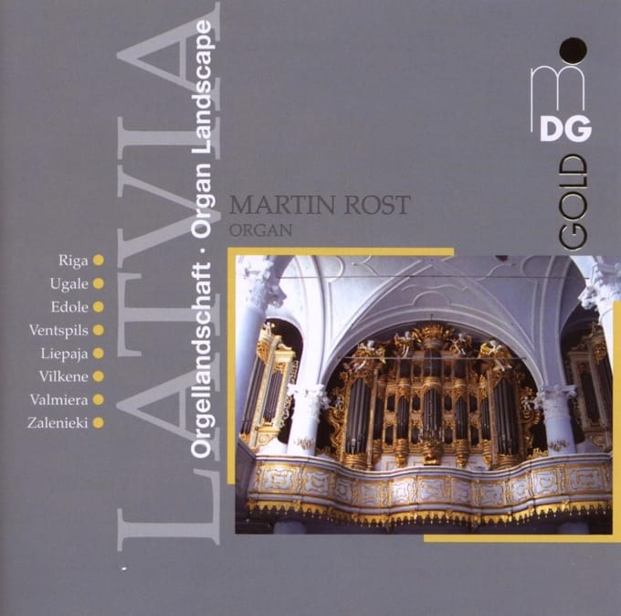 Martin Rost - Organ Landscape Latvia (CD)