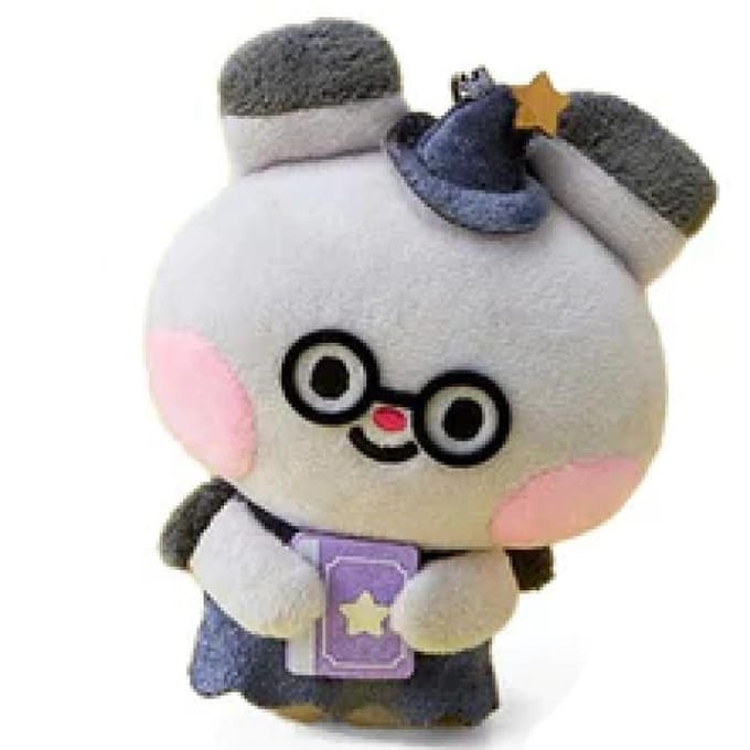 ATEEZ - [MIGHTEEZ Wonder Room] Pluche Sleutelhanger DDEONGYO (SEONGHWA) gray