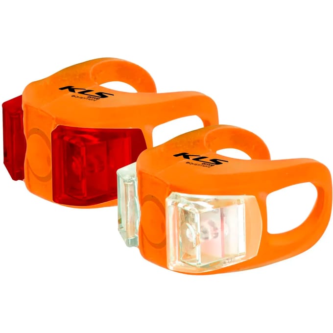Kellys KLS Twins Fietsverlichting Set - Oranje
