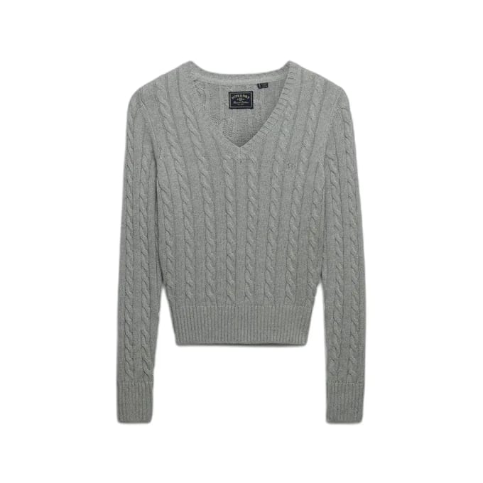 V-hals trui voor dames Superdry