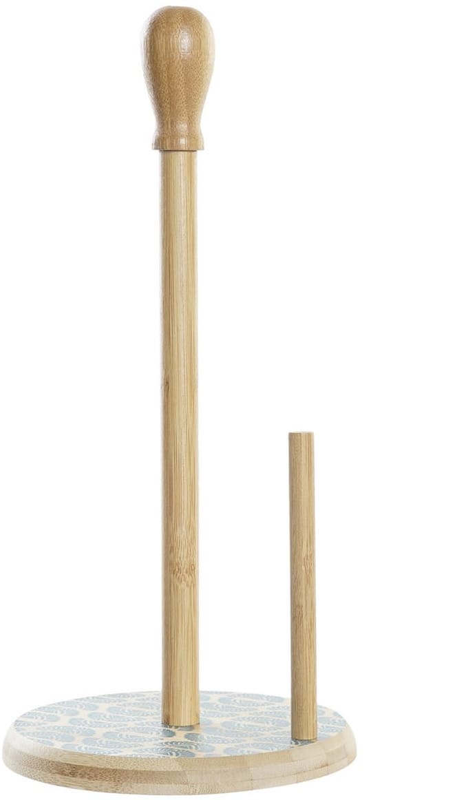 Keukenrolhouder - Bamboe - 18x2x35cm - Africa - Blauw