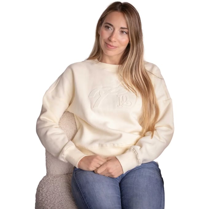Dames sweatshirt Pénélope Bianca
