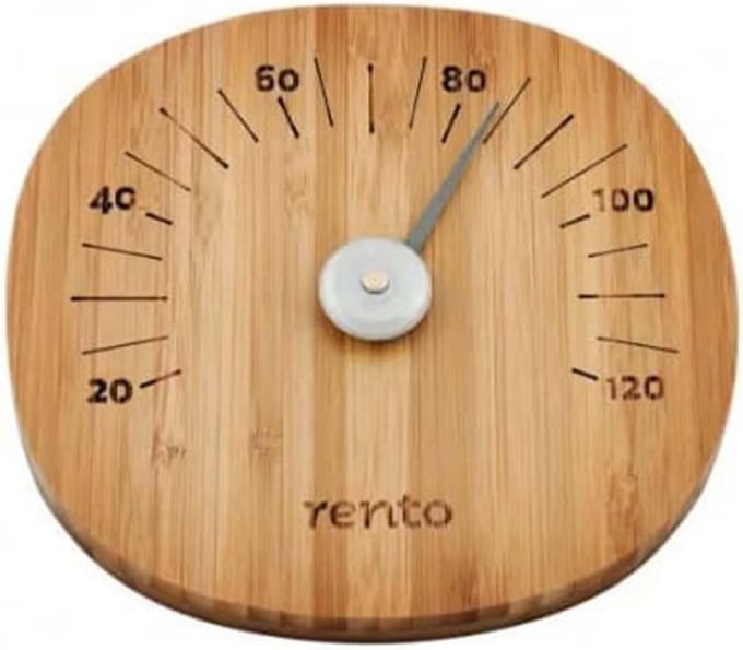 Bamboe Thermometer voor Sauna en Houtgestookte Badkuip