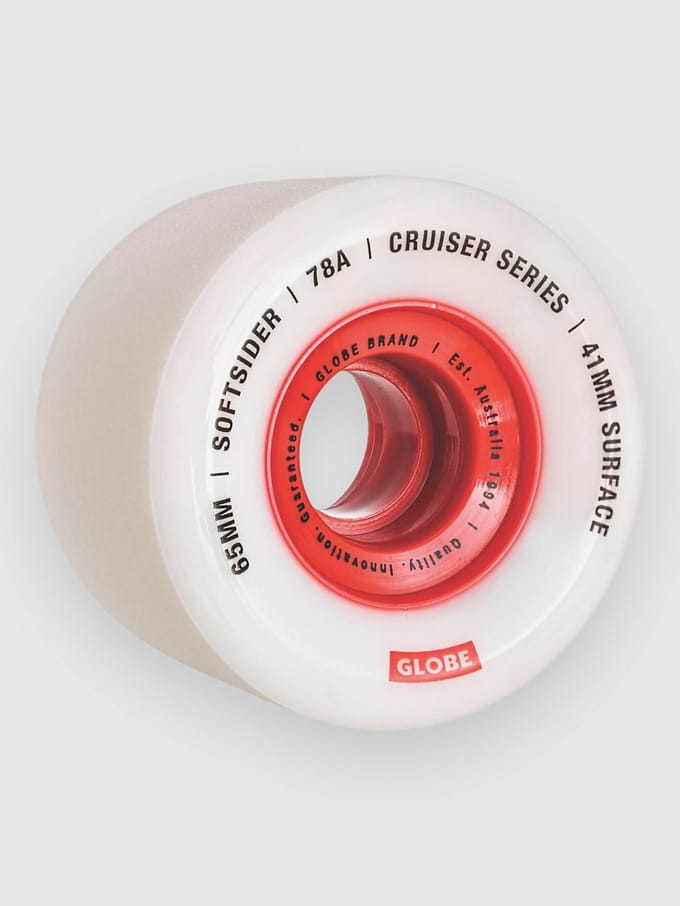 Globe Softsider Cruiser 65mm Wheels wit
