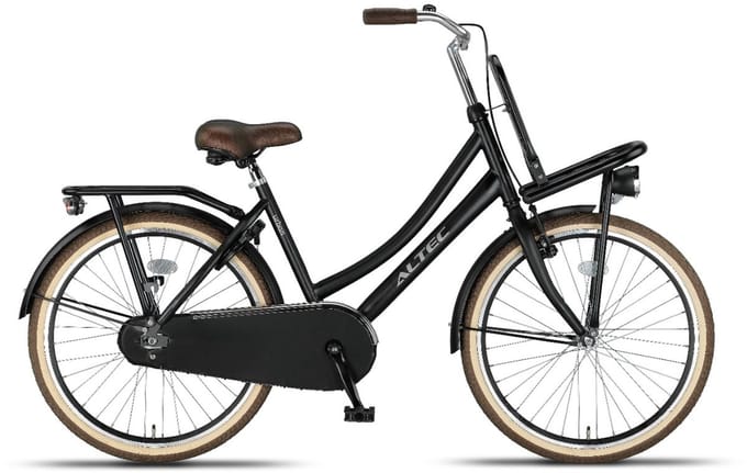 Altec Urban Transportfiets 24 inch Mat Zwart