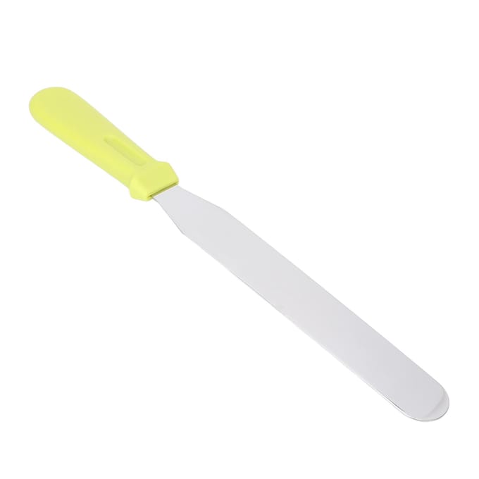 Harsen spatel 8 inch recht roestvrij staal wax aanpassing mengmes white