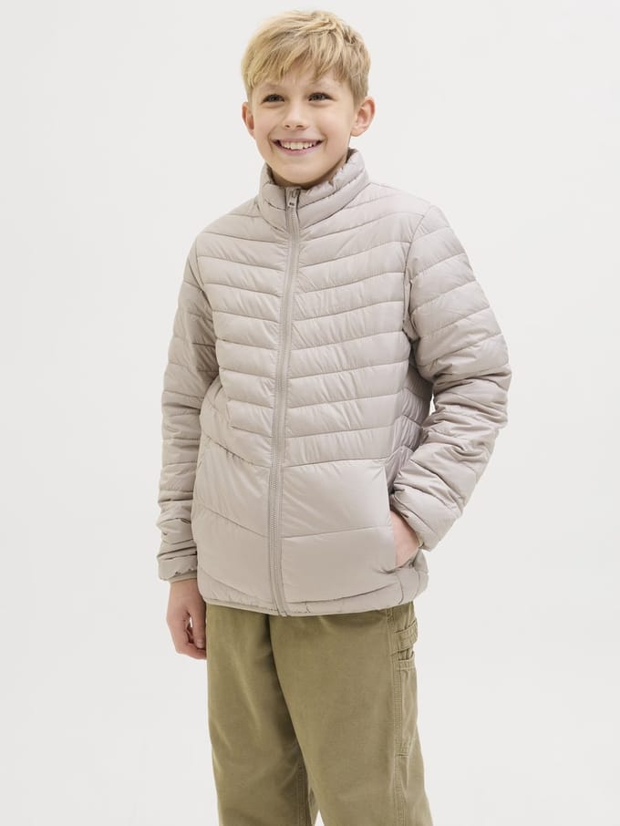 JACK&JONES - JJESTATE PACKABLE PUFFER COLLAR JNR - Jongens - Buitenjassen