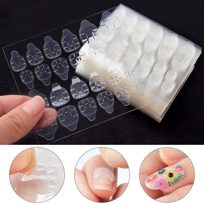 Hypify - 120 x Dubbelzijdige Nagelstickers - 5 vellen - Kunstnagels