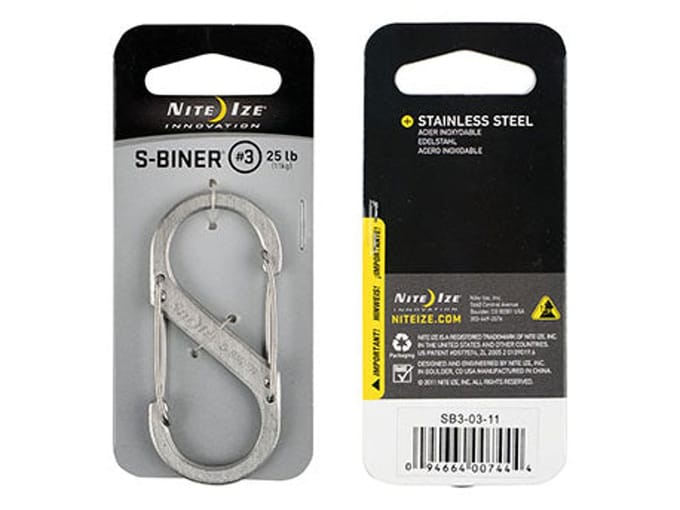 NITE Ize S-Biner Gr. 3 NI-SB3-03-11 Karabijn 67 mm x 29 mm 1 stuk(s)