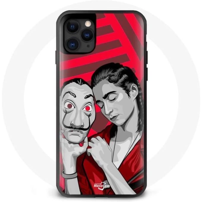 Coque Iphone 12 pro max La Casa de Papel Nairobi Masque