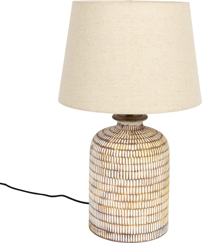 Dutchbone Russel Tafellamp - Beige