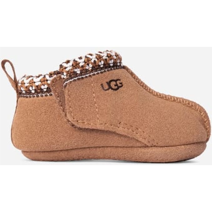 UGG® Baby Tasman for Kids in Brown, Size 0.5, Suede/Polyester/Wool