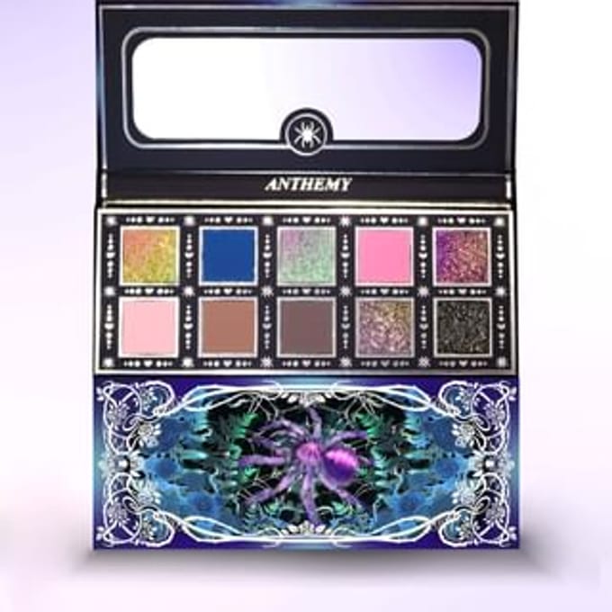 ANTHEMY - Furry Spider 10-Color Chameleon Eyeshadow Palette #Furry Spider