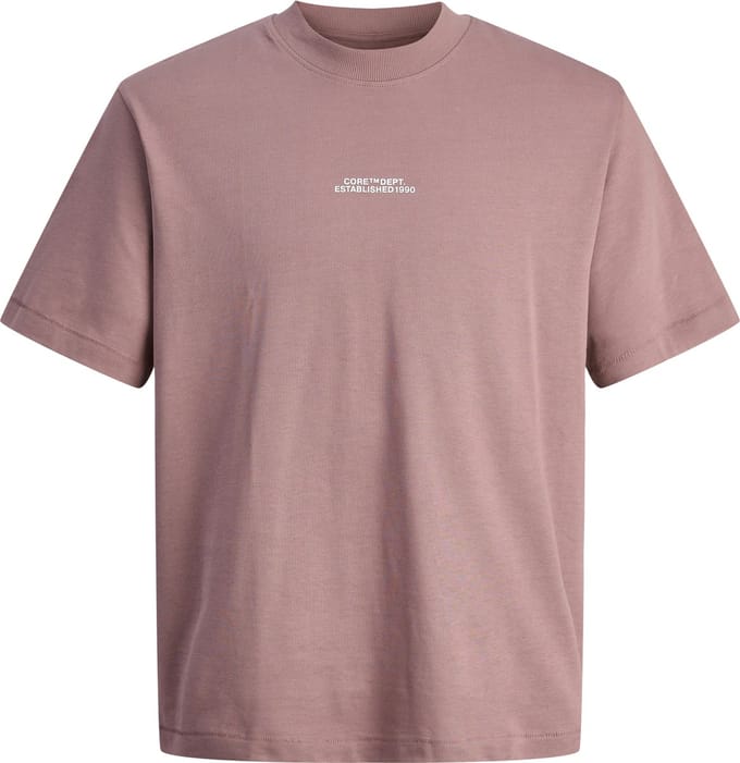 JACK&JONES - JCOCOVER SCRIPT BACK TEE SS CREW N JNR - Jongens - T-shirts - maat 152