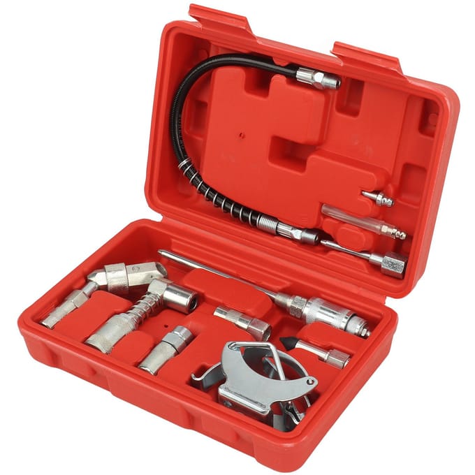 Vetspuit Smeernippel Accessoire Kit Snelkoppeling Vet Smeertoepassingen Koppeling Kit voor red