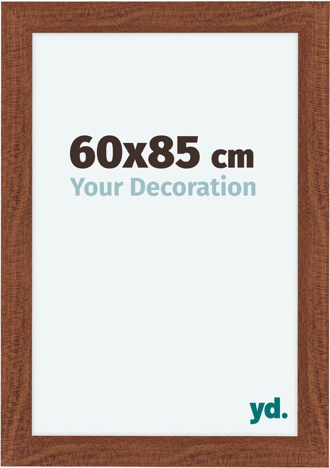 Your Decoration - Fotolijst 60x85 cm - MDF - Walnoot - Como