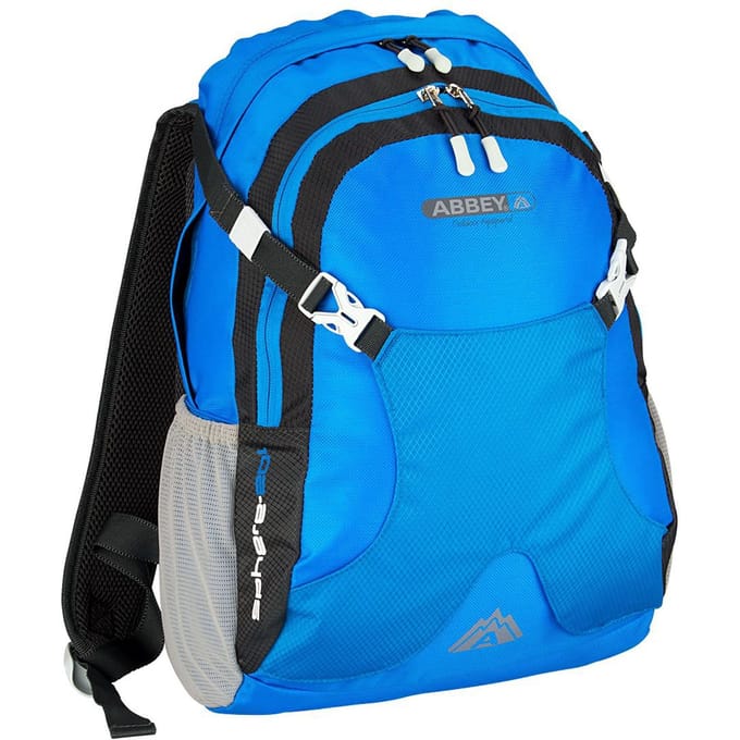 Abbey Outdoor Rugzak - Sphere 20L - Blauw/Antraciet/Grijs