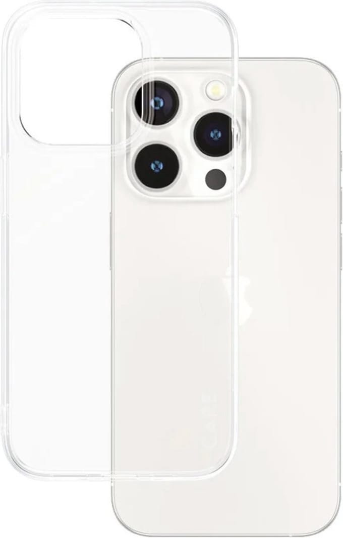 CARE by PanzerGlass Fashionable Case - Transparant X-Ray Soft Basic iPhone 15 Pro