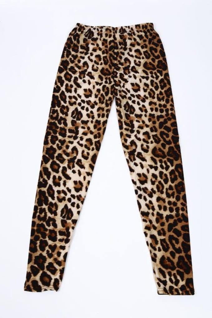 Legging Panter - Volwassenen - One Size - Elastisch