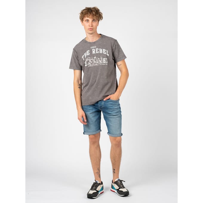 Guess T-Shirt Mannen Grijs