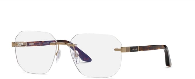 Chopard VCHM08 Oro grigio lucido 59/16/140 MAN Brilmonturen