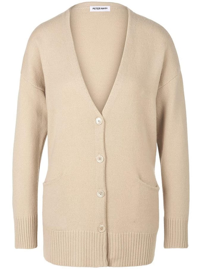Vest lange mouwen Van Peter Hahn beige