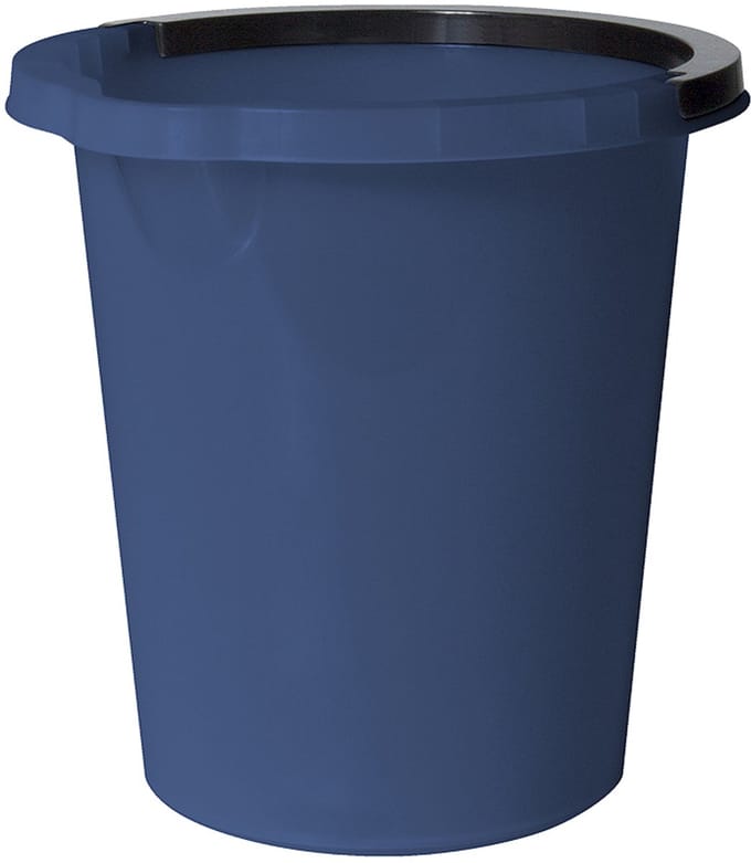 Plast Team schoonmaakemmer Atlanta 5 liter donkerblauw
