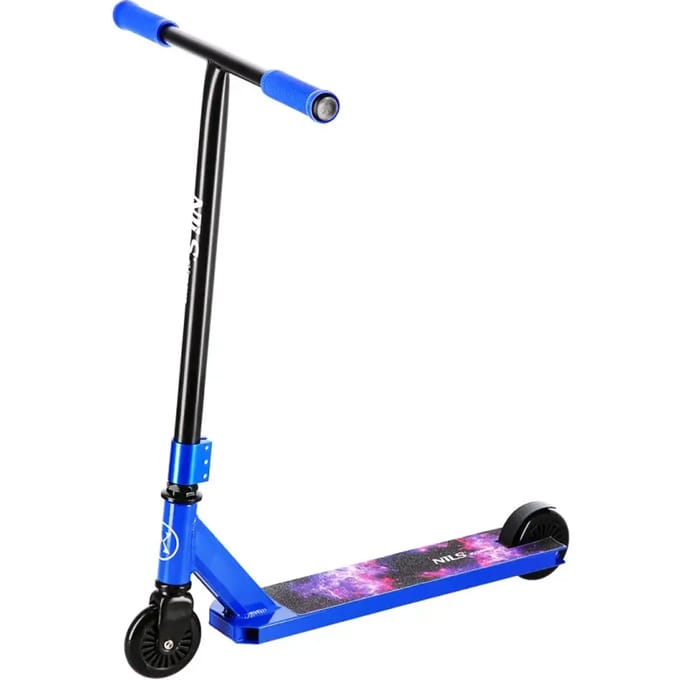 Nils Extreme Space Serie - Stunt Steppen - 100kg Max - ABEC9 - Staal en Aluminium