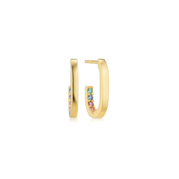SIF JAKOBS JEWELLERY CAPIZZI PICCOLO EARRINGS SJ-E42210-XCZ-YG.