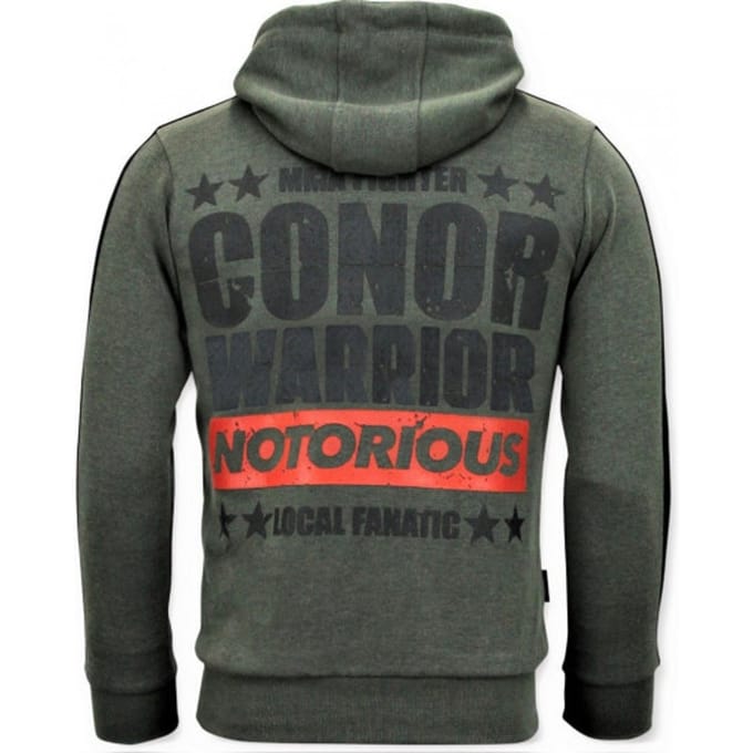 Exclusieve Trainingsvest Heren - Conor Notorious Hoodie- Groen
